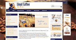 Desktop Screenshot of lloyd-caffee.de