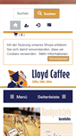 Mobile Screenshot of lloyd-caffee.de